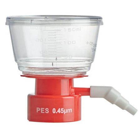 Globe Scientific Bottle Top Filter, 150ml,  0.45μm PES Membrane, STERILE, 1/Bag