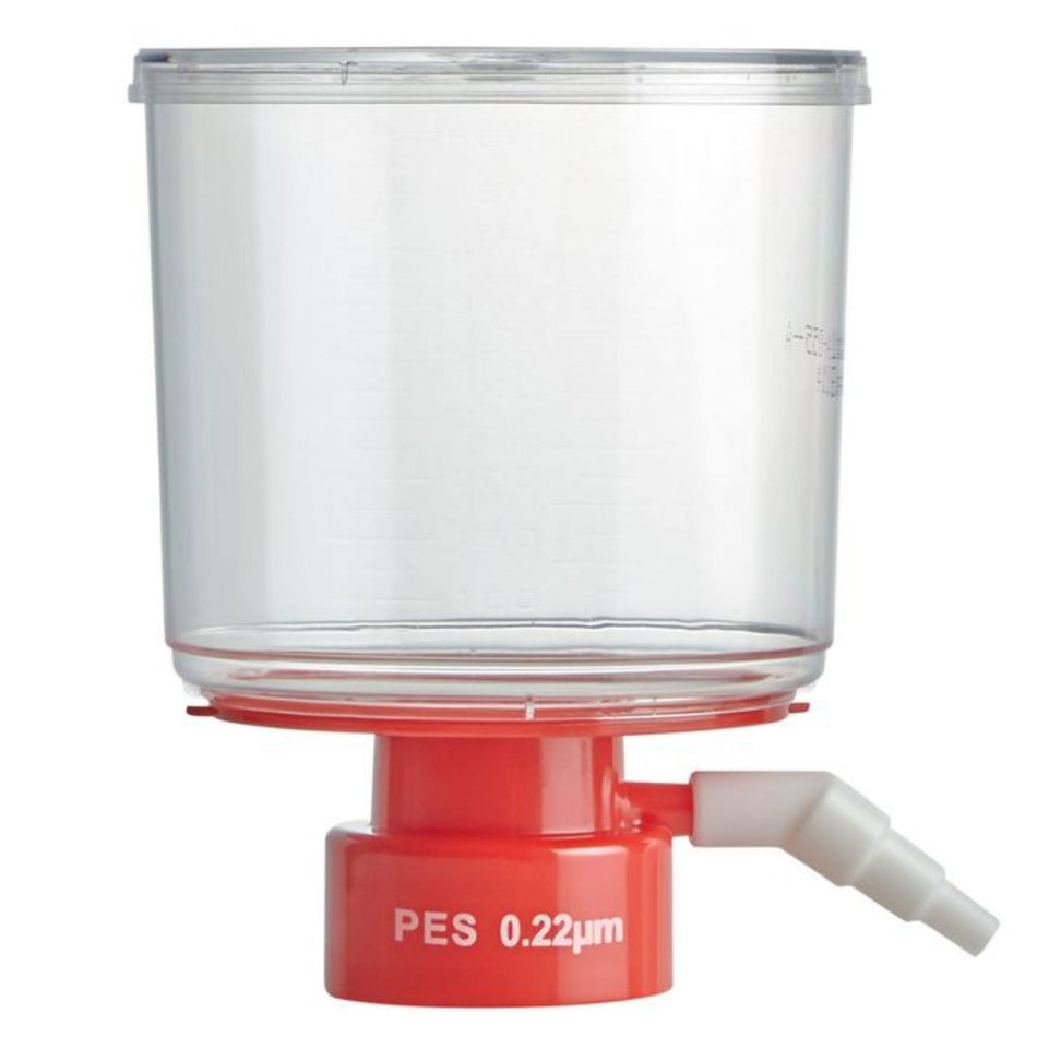 Globe Scientific Bottle Top Filter, 500ml,  0.22μm PES Membrane, STERILE, 1/Bag