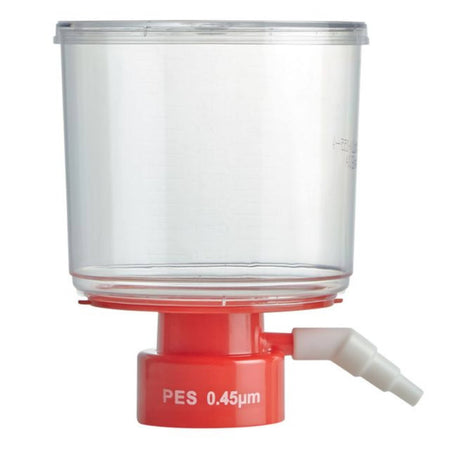 Globe Scientific Bottle Top Filter, 500ml, 0.45μm PES Membrane, STERILE, 1/Bag