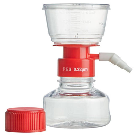 Globe Scientific Vacuum Filter System, 150ml, &nbsp;0.22μm PES Membrane, STERILE, 1/Bag