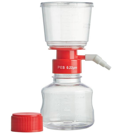 Globe Scientific Vacuum Filter System, 250ml,  0.22μm PES Membrane, STERILE, 1/Bag