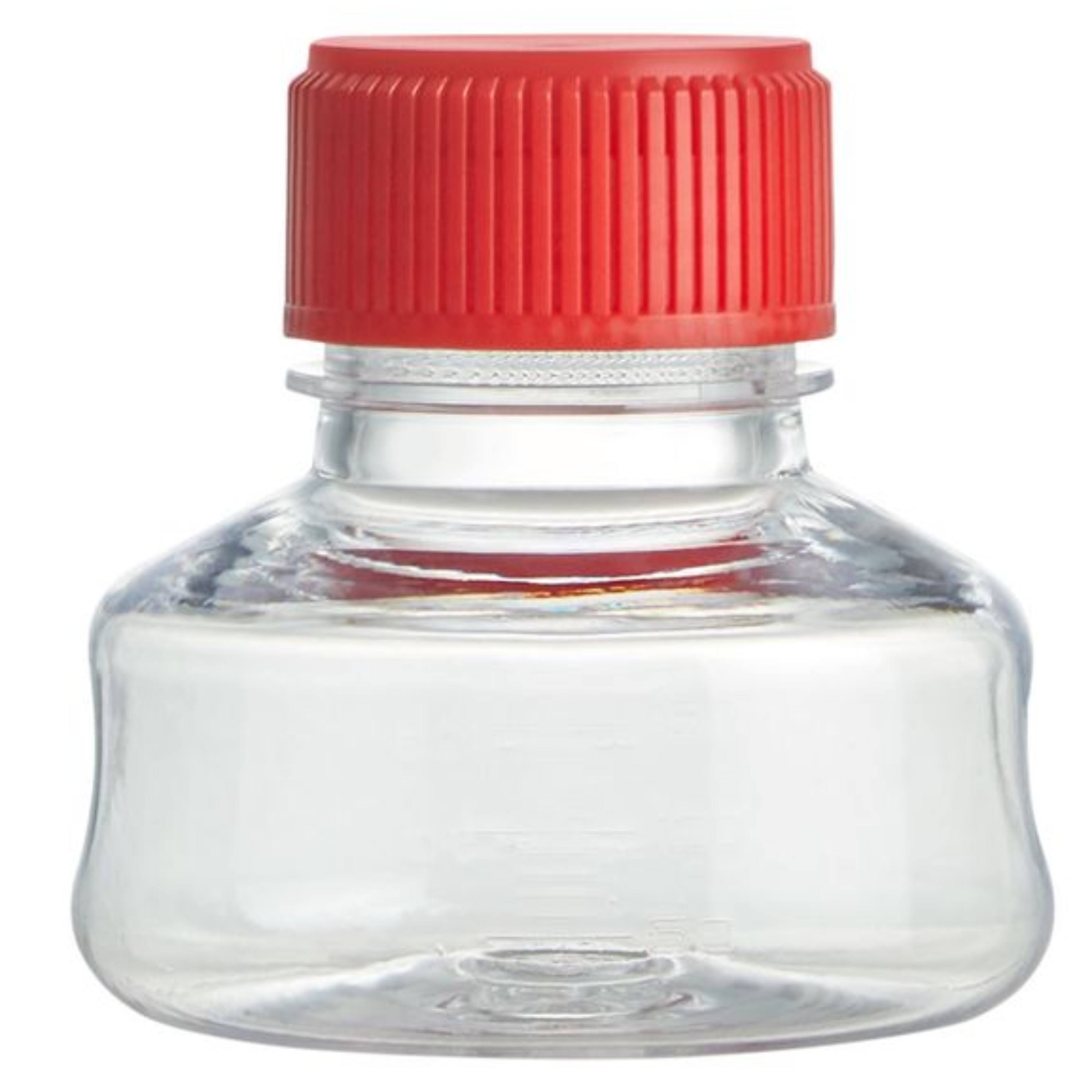 Globe Scientific Solution Bottle, 150ml, STERILE, 1/Bagps With PE Screw Cap