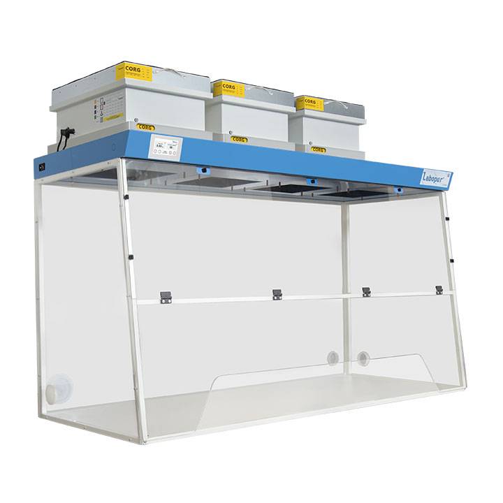 Ecosafe Ductless Fume Hood 1800 MM - 3 Modules - For Liquid - Large Opening - MSE Supplies LLC