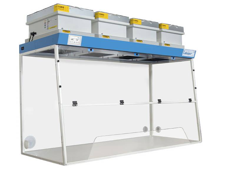 Ecosafe Ductless Fume Hood 1800 MM - 4 Modules - For Liquid - Large Opening - MSE Supplies LLC