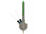 Reference Electrode Holder - Membrane Separation, 6 mm Dia. Electrodes - MSE Supplies LLC