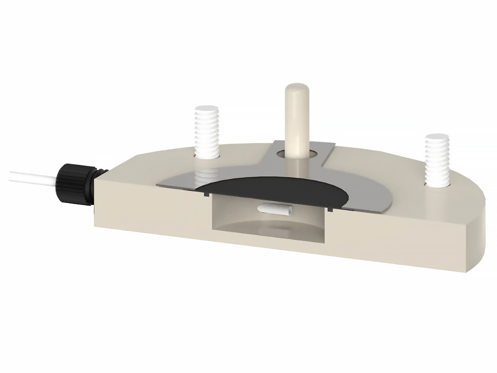 Gas Compartment of GDE Raman ECFC, Electrochemical Products, Redox.me, MSE Supplies