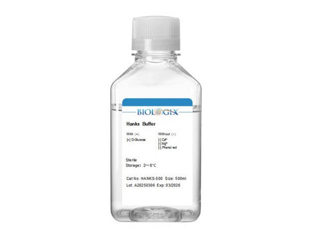 Biologix Hanks Buffer (1×) ( without Ca2+&Mg2+), Reagents, Biologix, MSE Supplies