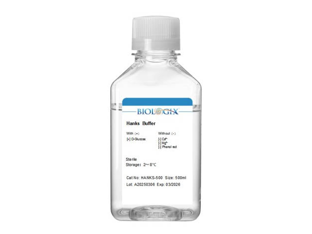 Biologix Hanks Buffer (1×) ( without Ca2+&Mg2+), Reagents, Biologix, MSE Supplies