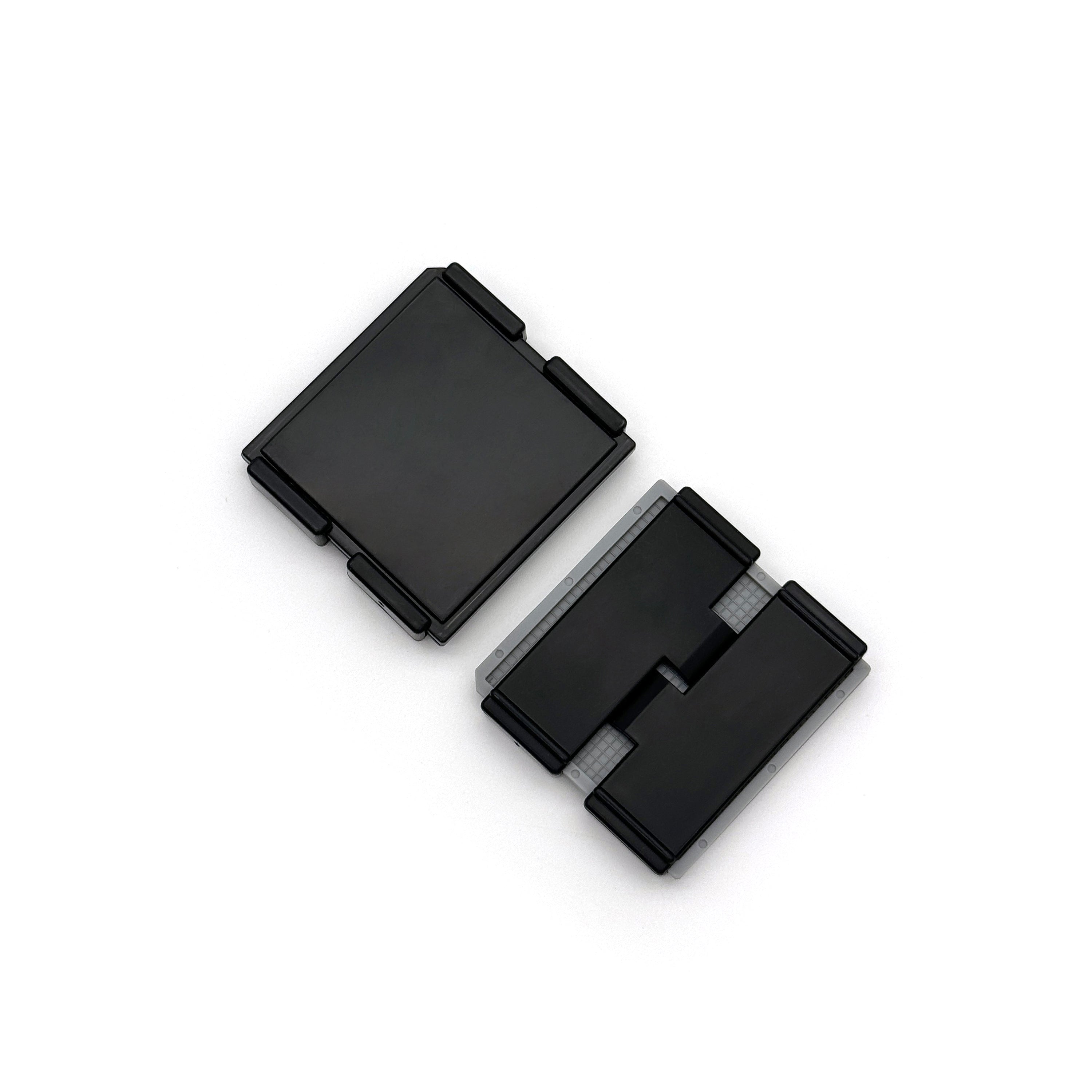 Hiner-pack® Snap-on Clips For 2-inch Waffle Pack (55.3×37.3×10.5)mm with 1+1 Capacity, 2 Clips - Wafer Carrier Cases - Hiner-pack® - MSE Supplies