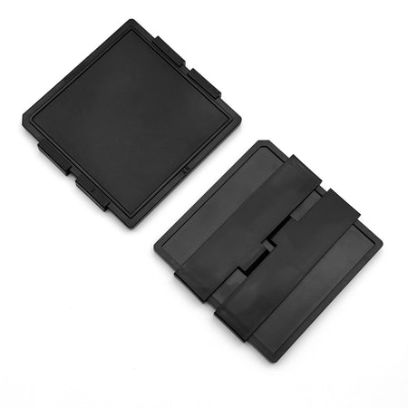 Hiner-pack® Snap-on Clips For 4-inch Waffle Pack (106.88×47.73×9.7)mm with 1+1 Capacity, 2 Clips - Wafer Carrier Cases - Hiner-pack® - MSE Supplies