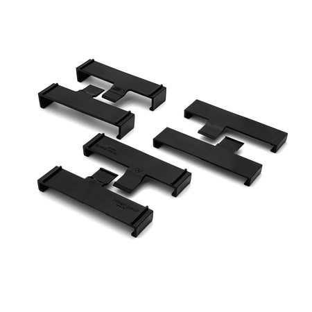 Hiner-pack® Snap-on Clips For 4-inch Waffle Pack (106.88×47.73×9.7)mm with 1+1 Capacity, 2 Clips - Wafer Carrier Cases - Hiner-pack® - MSE Supplies