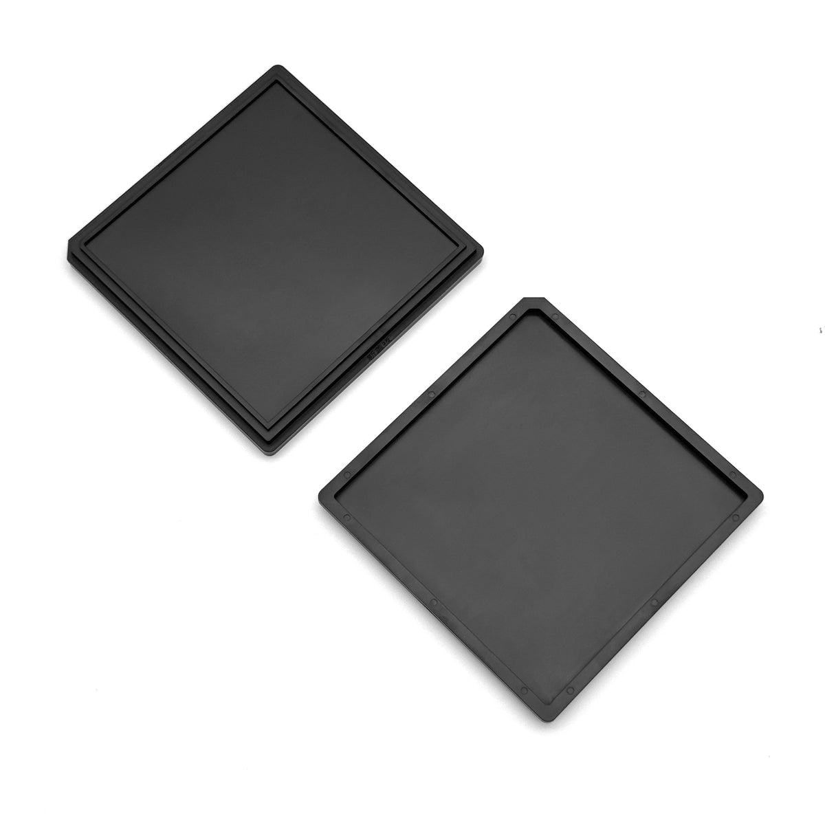 Hiner-pack® Snap-on Cover/Lid For 4-inch Waffle Pack (101.6×101.6×8)mm - Wafer Carrier Cases - Hiner-pack® - MSE Supplies