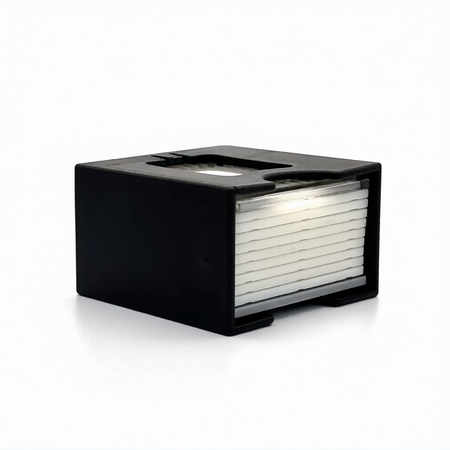 Hiner-pack® Spring Box For 2-inch Waffle Pack (56.12×56×34.98)mm with 1+10 Capacity - Wafer Carrier Cases - Hiner-pack® - MSE Supplies