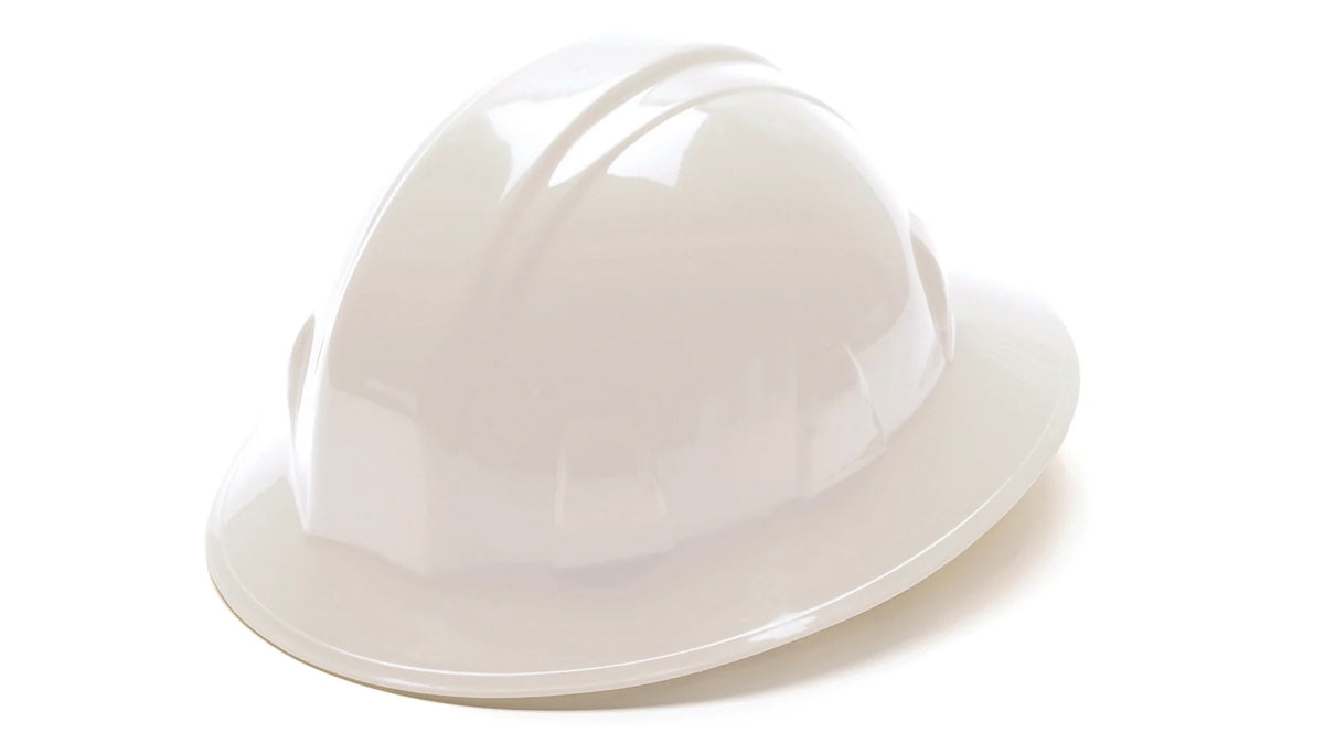 PYRAMEX Full Brim SL Series Full Brim Safety Helmet, PK of 12 - MSE Supplies LLC