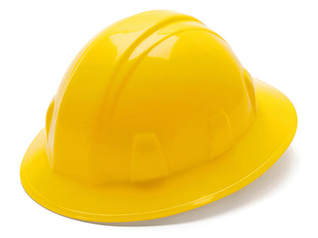 PYRAMEX Full Brim SL Series Full Brim Safety Helmet, PK of 12 - MSE Supplies LLC