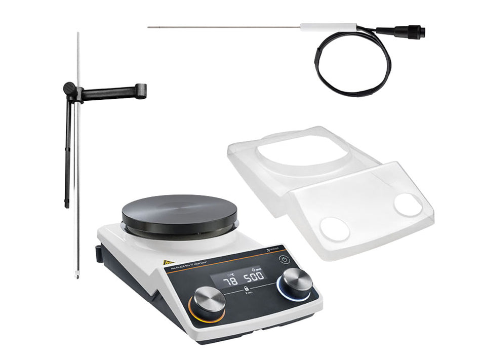 Heidolph Hei-PLATE Mix 'n' Heat Ultimate Sensor Basic Package, 135 mm - MSE Supplies LLC