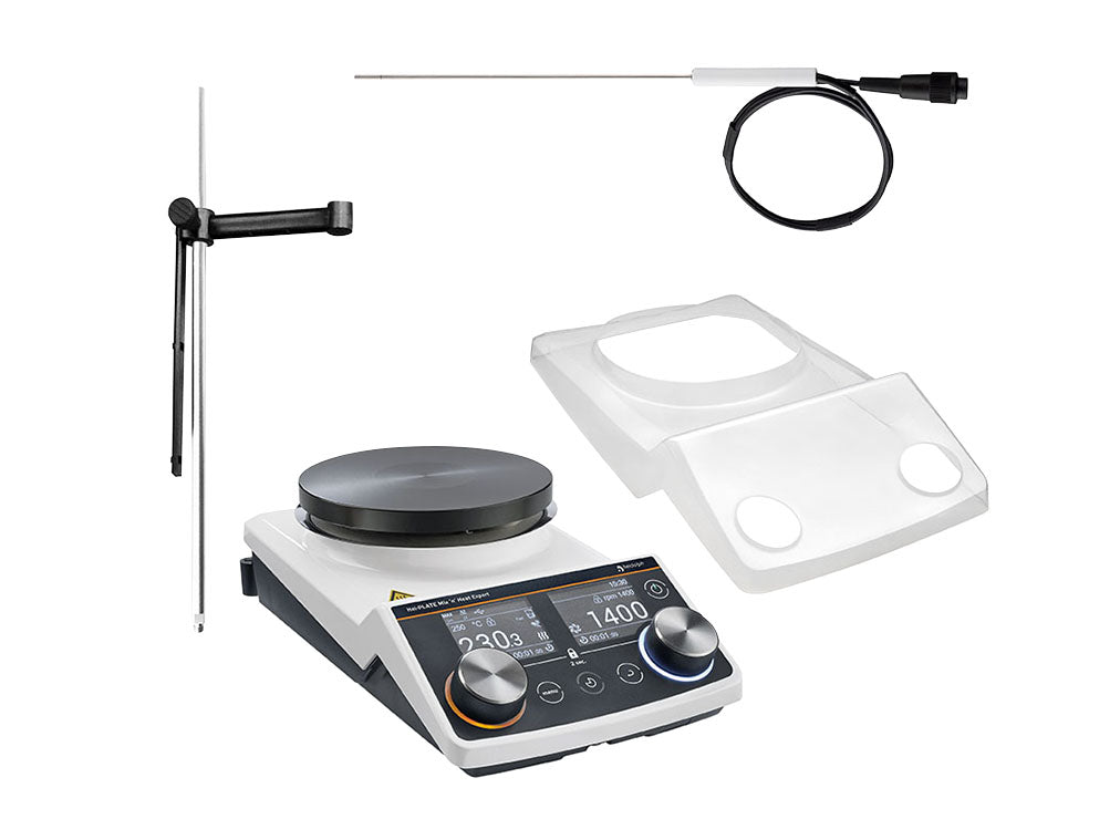 Heidolph Hei-PLATE Mix 'n' Heat Expert Sensor Advanced Package, 135 mm - MSE Supplies LLC