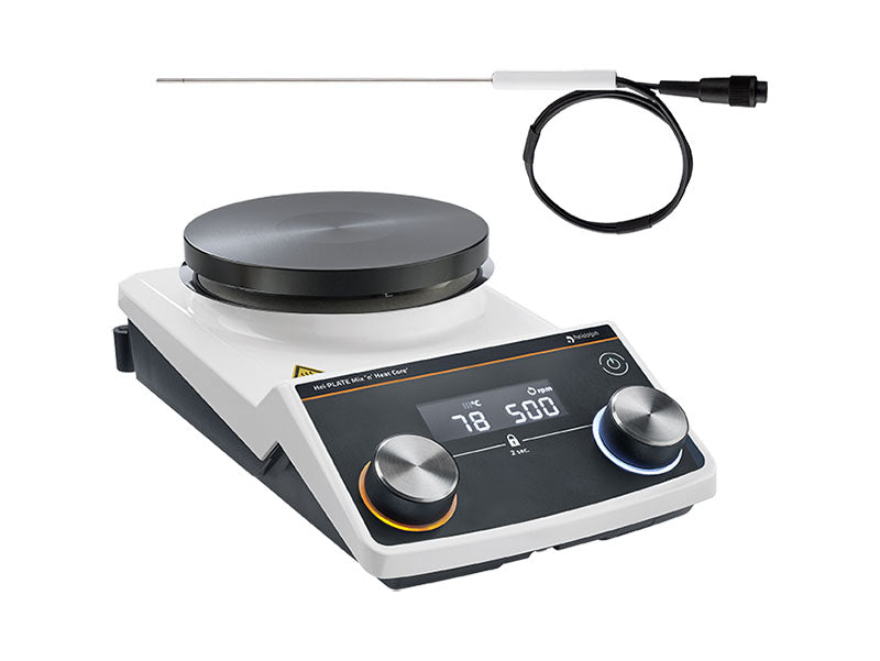 Heidolph Hei-PLATE Mix 'n' Heat Core+ Basic Package with PT1000, 135 mm - MSE Supplies LLC