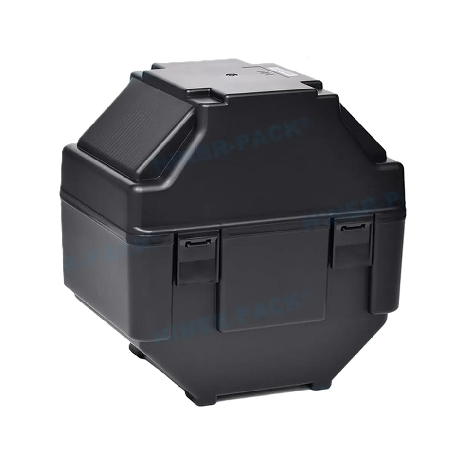 Hiner-pack® 8-inch Vertical Flex Frame Wafer Shipper - Conductive PP - Wafer Carrier Cases - Hiner-pack® - MSE Supplies