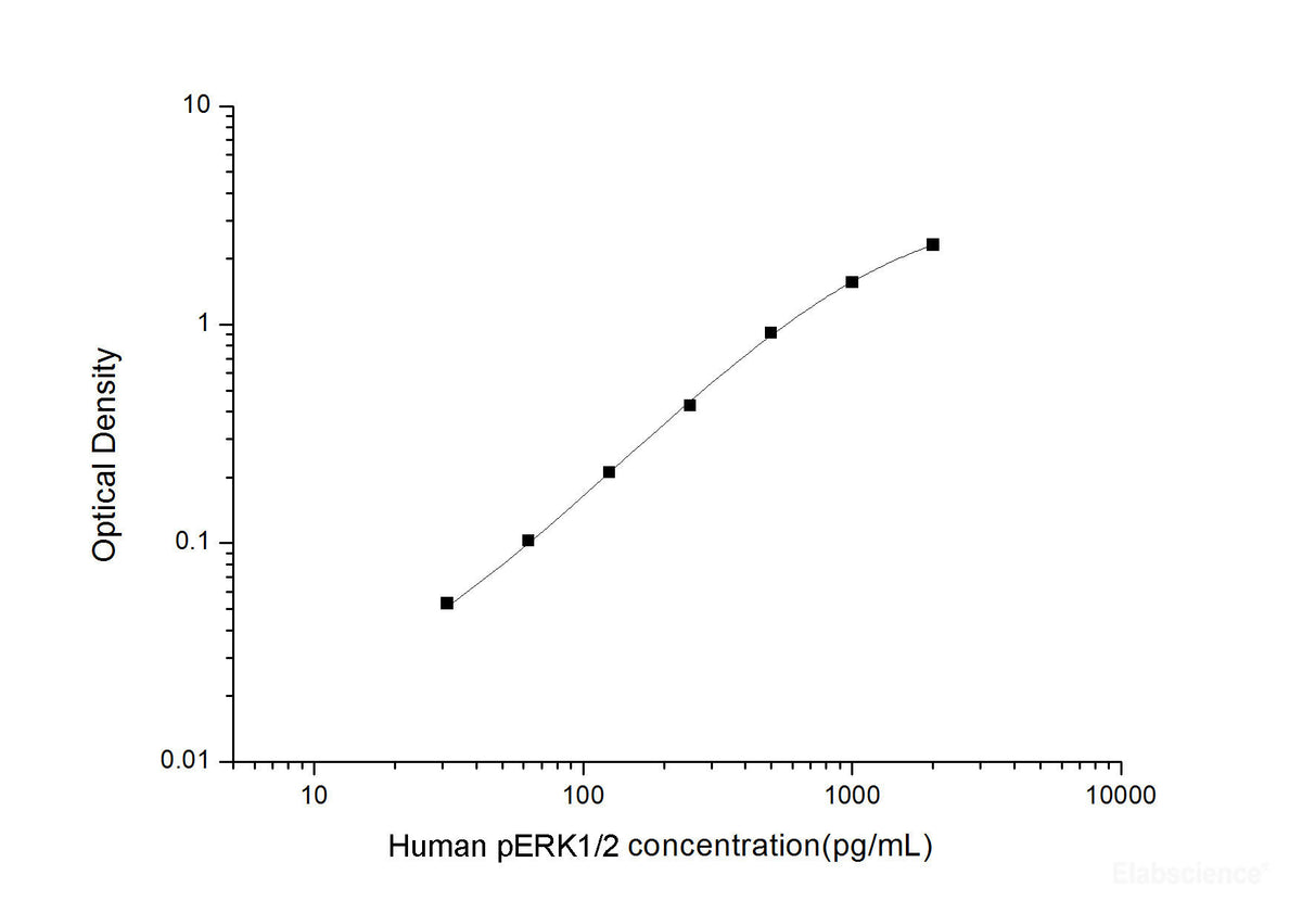 Human pERK1/2(Phospho Extracellular Signal Regulated Kinase 1/2) ELISA Kit, Cell Assays, Elabscience Biotechnology, MSE Supplies