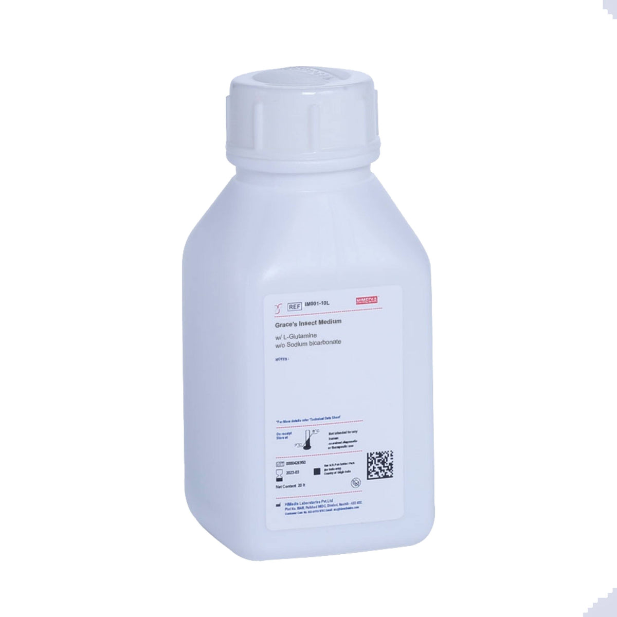 HIMEDIA Grace’s Insect Medium w/ L-Glutamine w/o Sodium Bicarbonate 10L