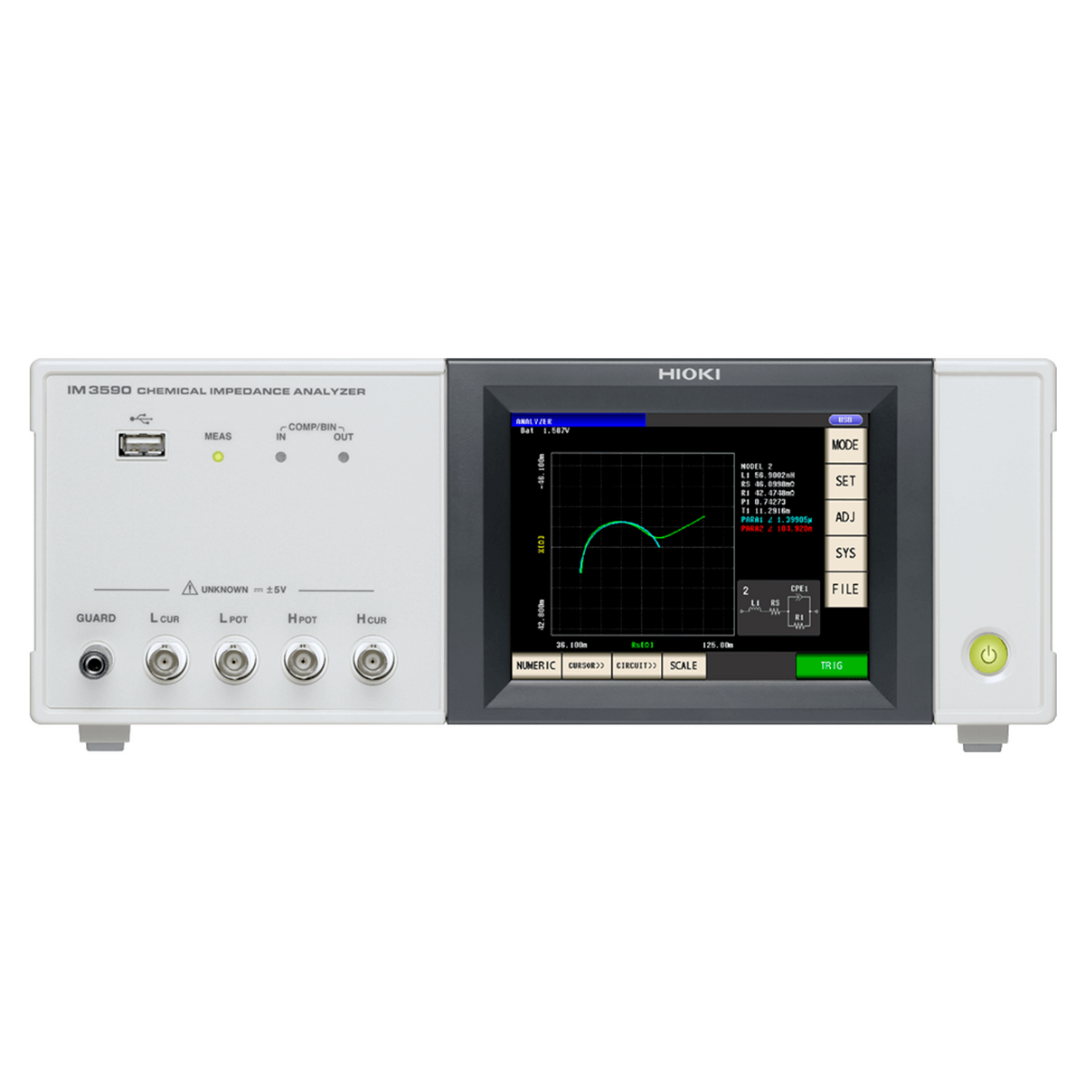 Hioki Chemical Impedance Analyzer IM3590 - Battery Equipment - Hioki USA - MSE Supplies