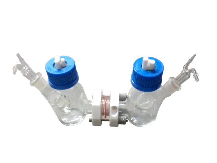 BASi Fully Equipped H-Cell Kit (100 ml 100 ml volume capacity in each chamber), Electrochemical Products, BASi, MSE Supplies