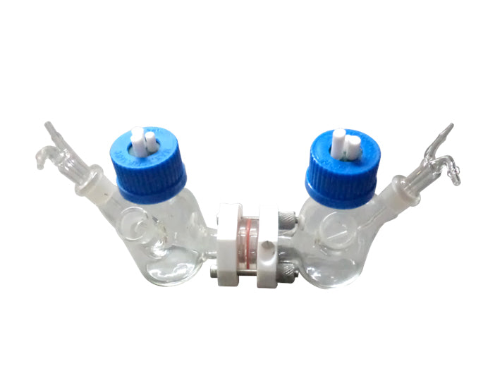 BASi Fully Equipped H-Cell Kit (25 ml volume capacity in each chamber), Electrochemical Products, BASi, MSE Supplies