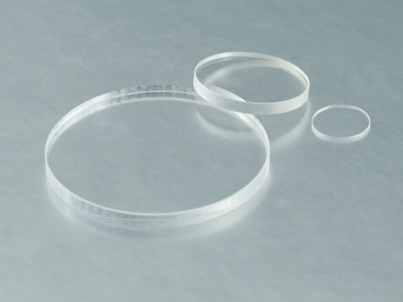 MSE PRO Uncoated High Precision Fused Silica Flat Window, Round Shape, Optics, MSE Supplies LLC, MSE Supplies