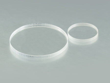 MSE PRO Uncoated High Precision Fused Silica Flat Window, Round Shape, Optics, MSE Supplies LLC, MSE Supplies