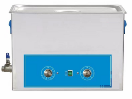 MSE PRO 10L Knob Control Ultrasonic Cleaner with Heater, 40kHz, 300W Ultrasonic Power - MSE Supplies LLC