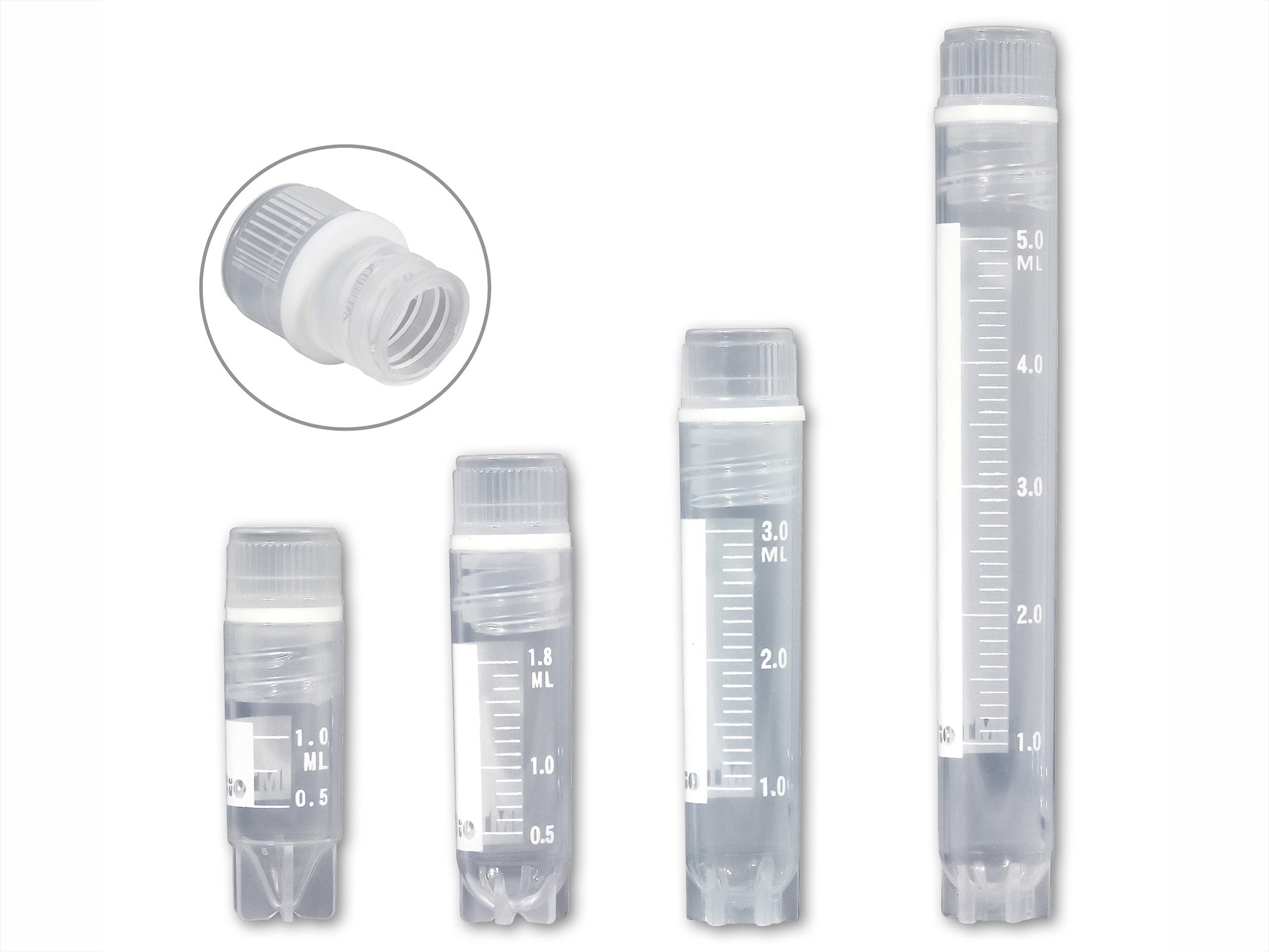 Internally Threaded Cryogenic Vials, Cryogenic Storage, MTC Bio, MSE Supplies