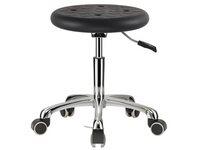 MSE PRO Laboratory ESD Safe Anti-Static 4-Hole Stool With Casters, Laboratory Supplies, MSE Supplies LLC, MSE Supplies