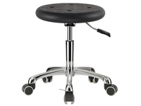 MSE PRO Laboratory ESD Safe Anti-Static 4-Hole Stool With Casters - MSE Supplies LLC