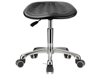 MSE PRO Laboratory ESD Safe Anti-Static Ergonomic Stool With Casters, Laboratory Supplies, MSE Supplies LLC, MSE Supplies