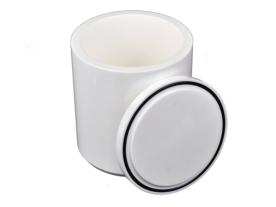 MSE PRO Refurbished  1L (1,000 ml) Y-Stabilized Zirconia Milling Jar for Planetary Mills (JA0202)