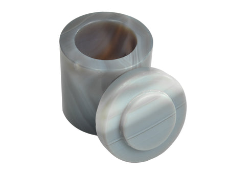 MSE PRO 65mm OD Agate Ball Mill Grinding Jar, Milling Jars, MSE Supplies LLC, MSE Supplies