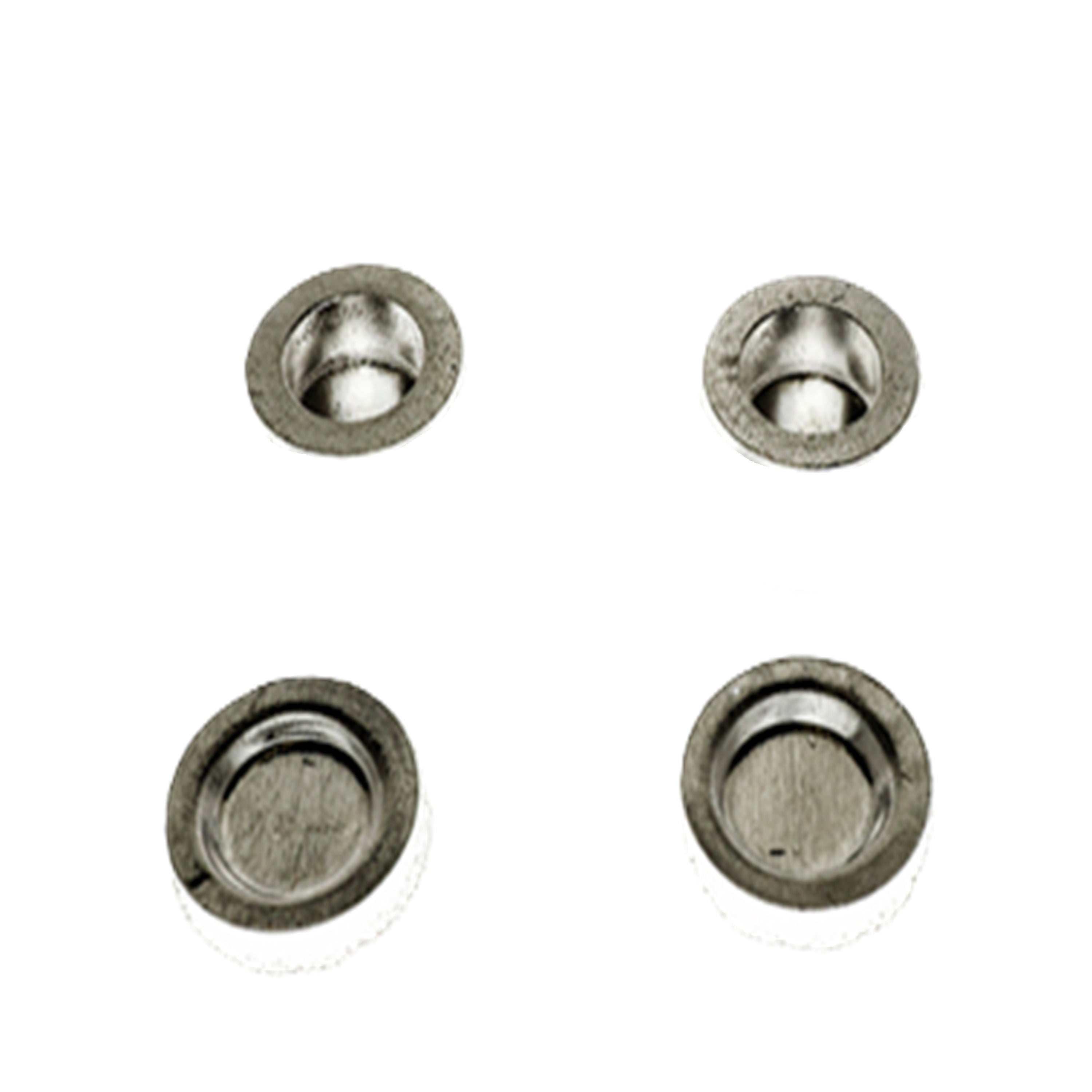 MSE PRO 100 pcs Aluminum (Al) Sample Pans with Lids for TGA and