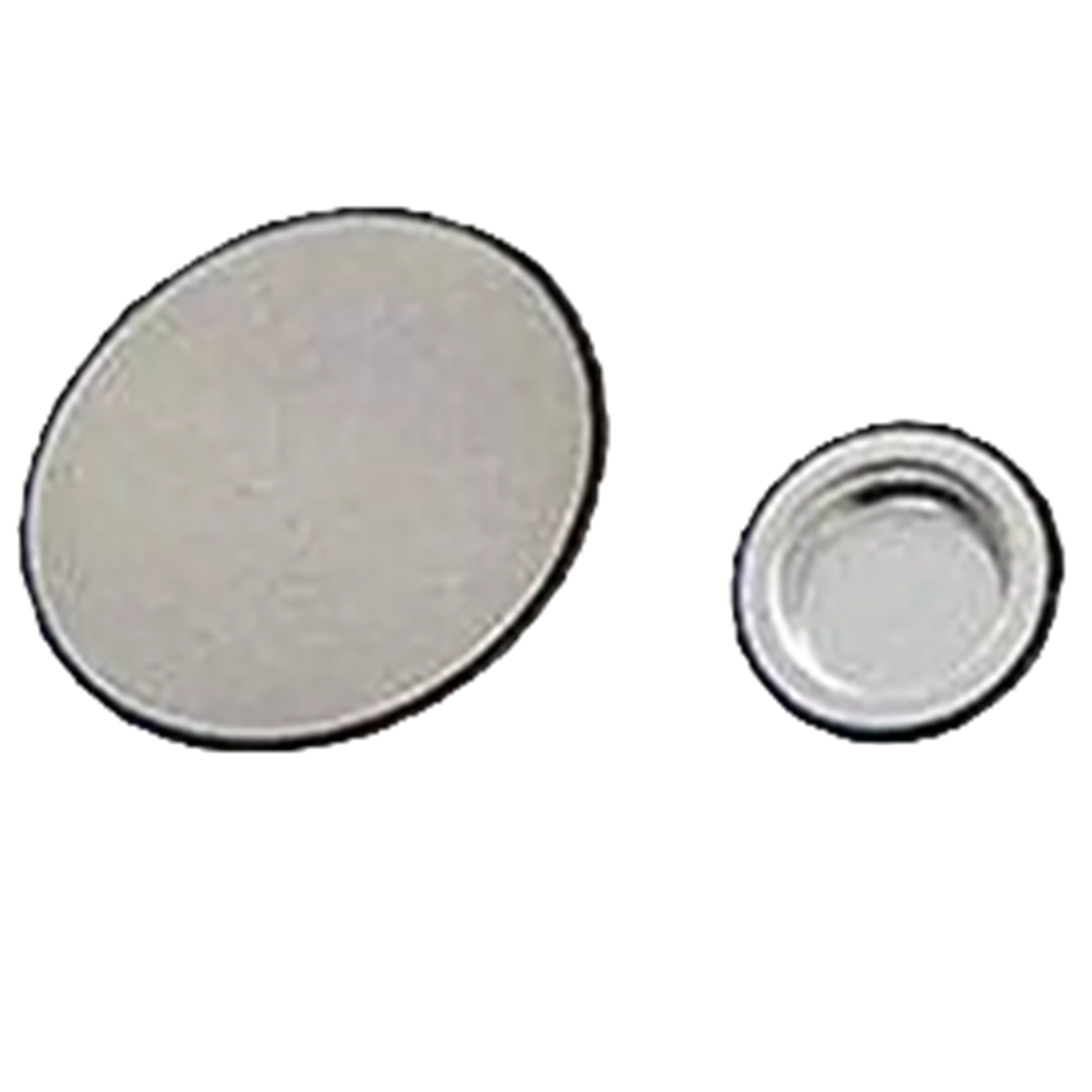 MSE PRO 100 pcs Aluminum (Al) Sample Pans with Lids for TGA and