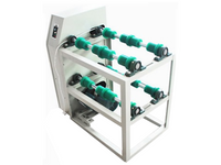MSE PRO Two Tier 4-Jar Lab Roller Mill Machine - MSE Supplies LLC