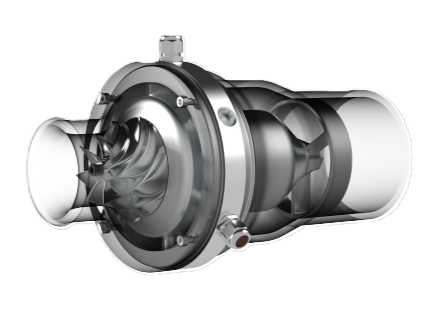 MSE PRO Axial Flow Type Fuel Cell Compressor - 3kW - MSE Supplies LLC