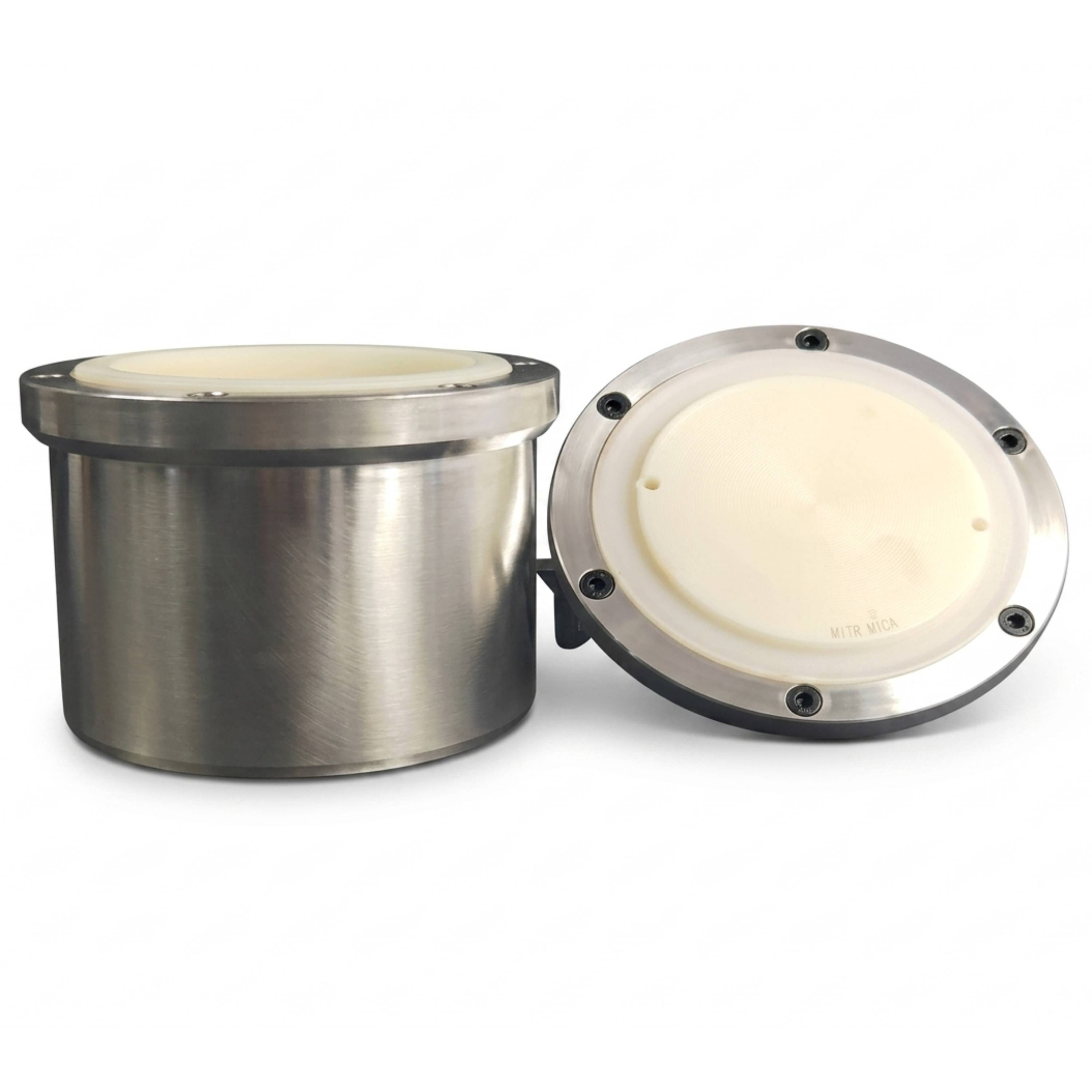 MSE PRO 250ml Lined Nylon Vacuum Jar for Select Series Planetary Ball Mill