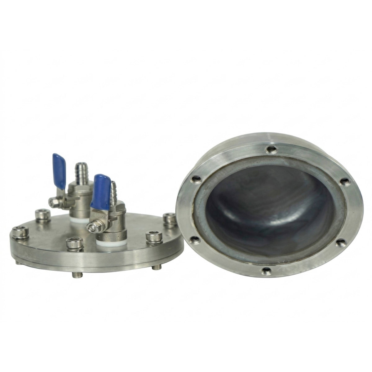 MSE PRO 500ml Lined Agate Vacuum Jar for Select Series Planetary Ball Mill