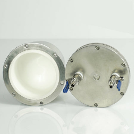 MSE PRO 50ml (no valve) Lined Zirconia Vacuum Jar for Select Series Planetary Ball Mill
