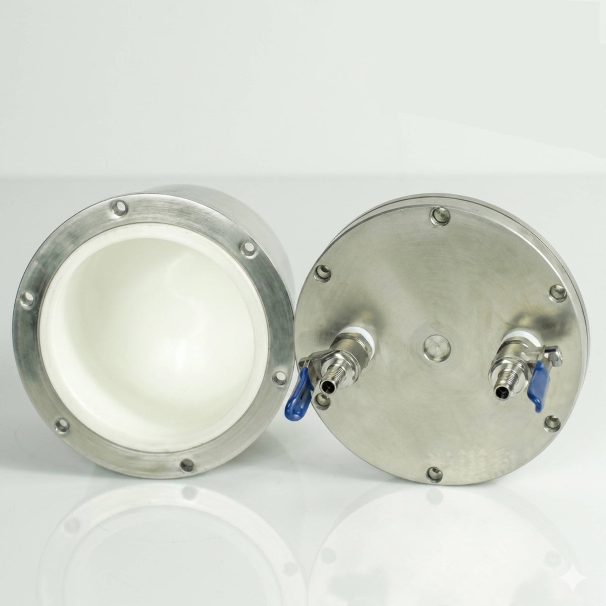 MSE PRO 100ml (no valve) Lined Zirconia Vacuum Jar for Select Series Planetary Ball Mill