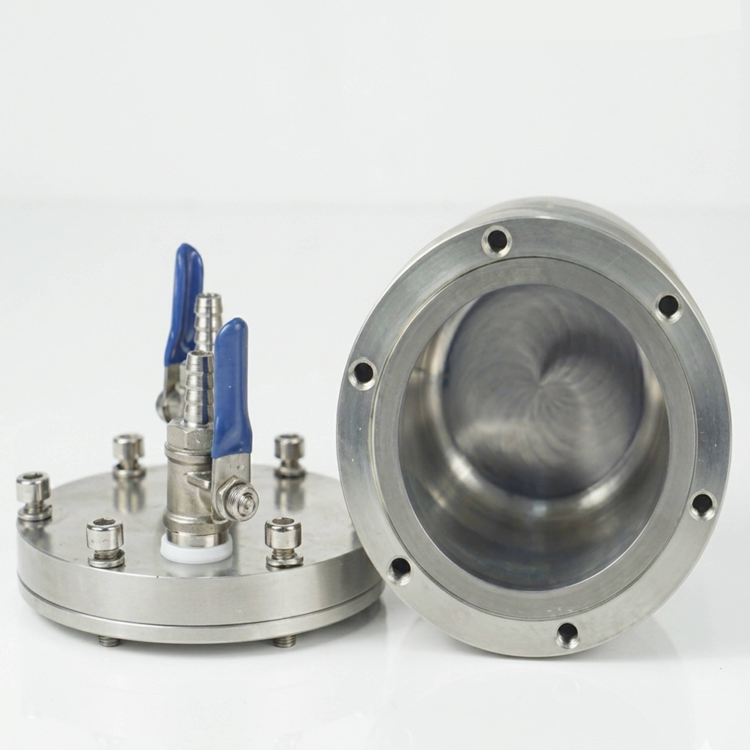 MSE PRO  500ml Lined Tungsten Carbid Vacuum Jar for Select Series Planetary Ball Mill
