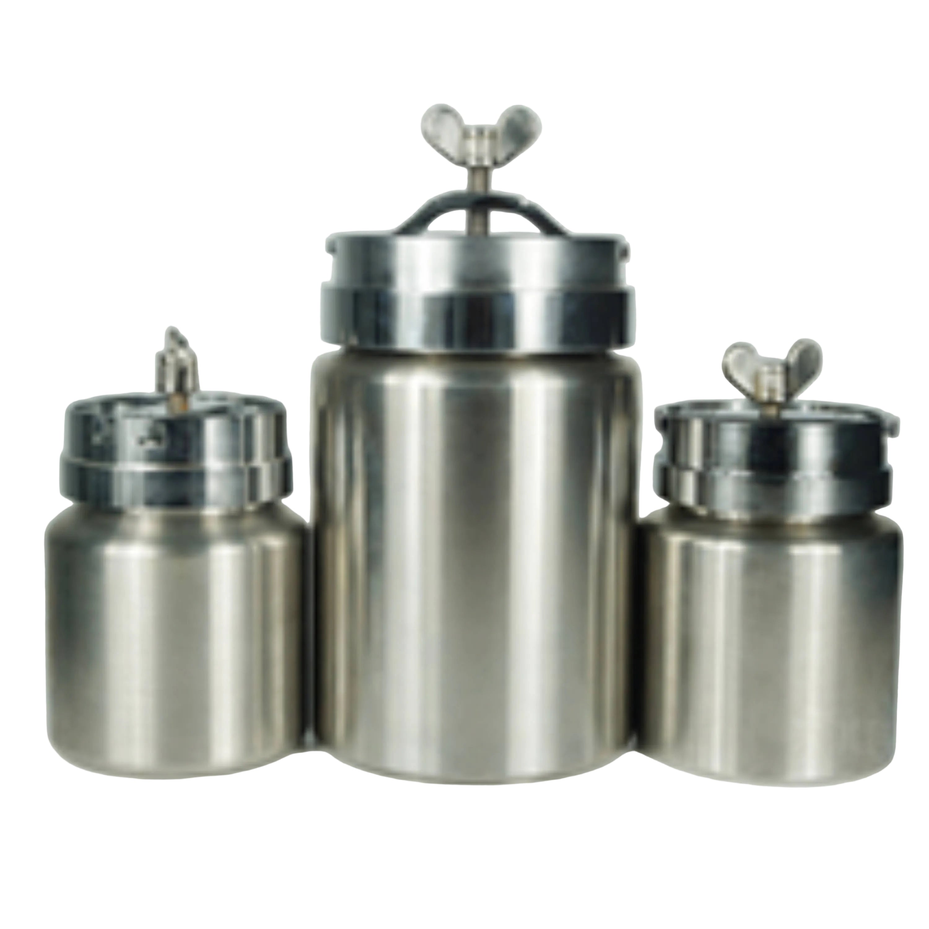 MSE PRO 2L Horizontal SS Jar for Select Series Roller Jar Mill