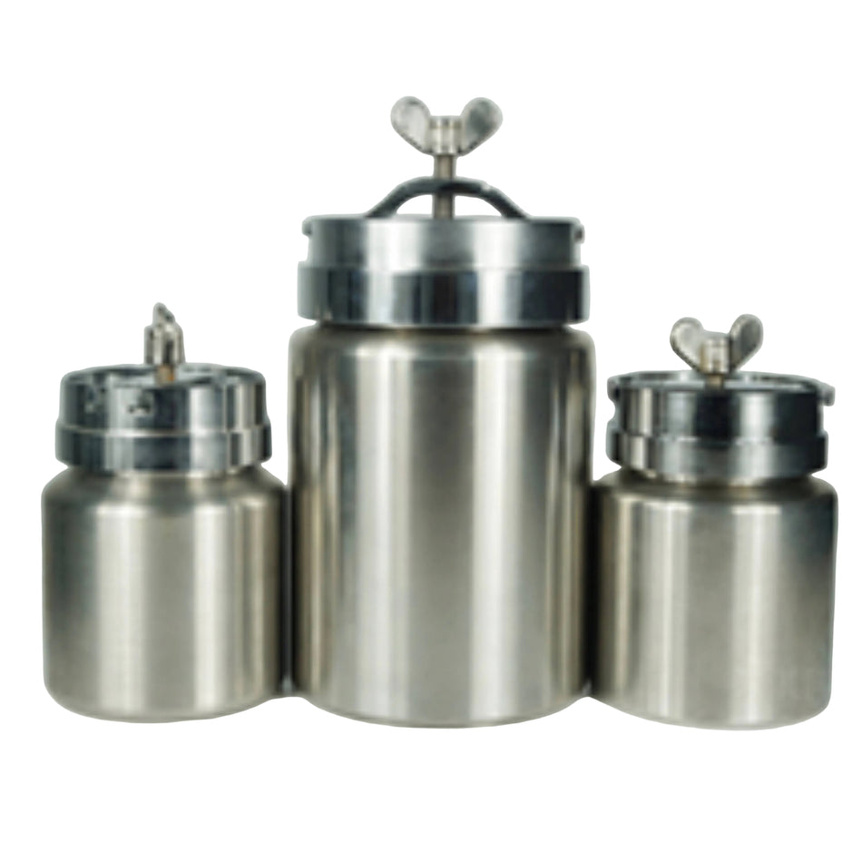 MSE PRO 20L Horizontal SS Jar for Select Series Roller Jar Mill