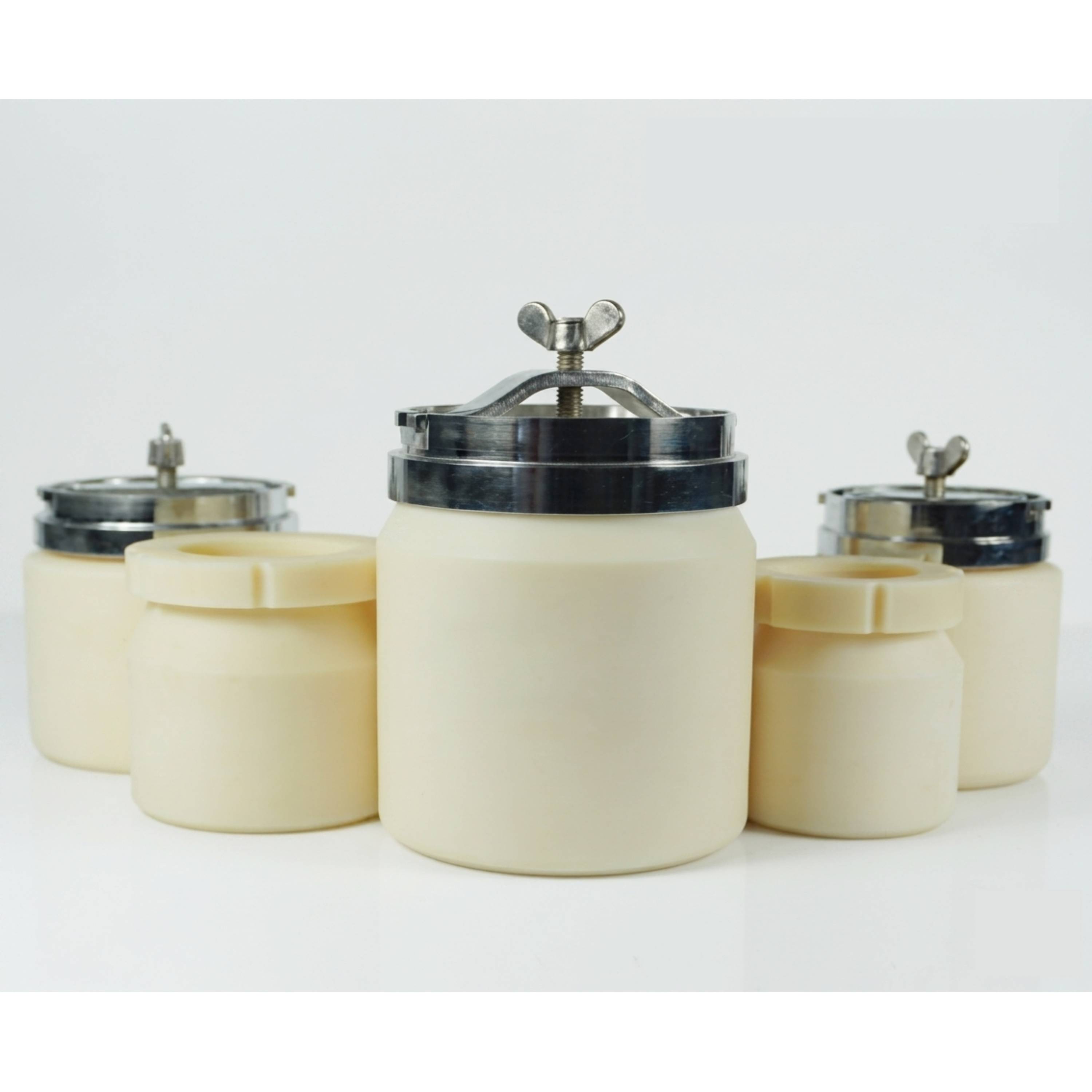 MSE PRO 1L (Corkscrew spin) Horizontal MC Nylon Jar for Select Series Roller Jar Mill
