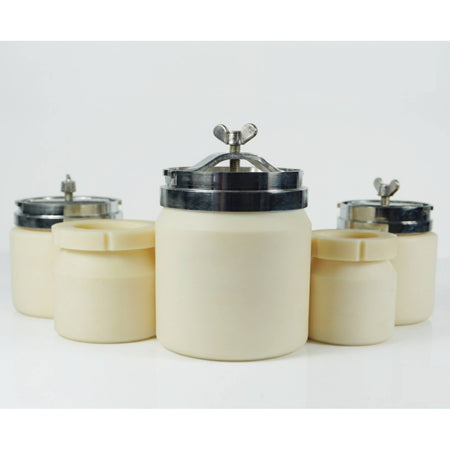 MSE PRO 1L (Corkscrew spin) Horizontal MC Nylon Jar for Select Series Roller Jar Mill
